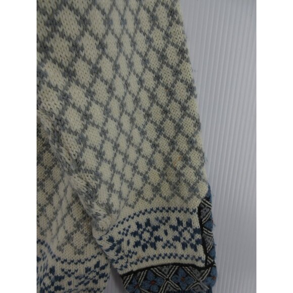VINTAGE Dale Of Norway Sweater Medium Skandia Cardigan Nordic Ski - Picture 5 of 12